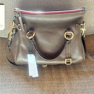 Brown Leather Handbag